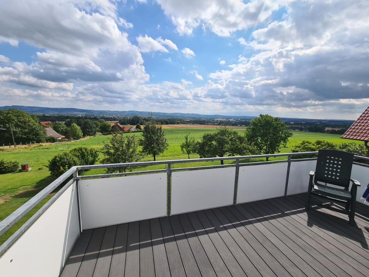 Moderne Ferienwohnung Mit Aussicht Bad Oeynhausen Extérieur photo
